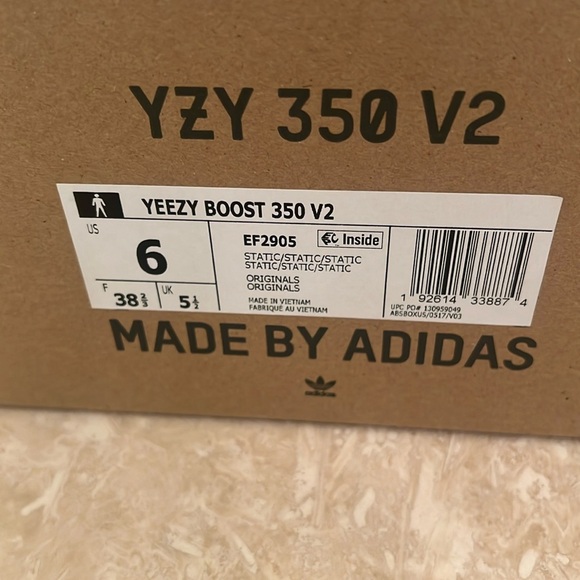 Adidas Yeezy350 V2 Size 6 Box; Box Only - Picture 2 of 7